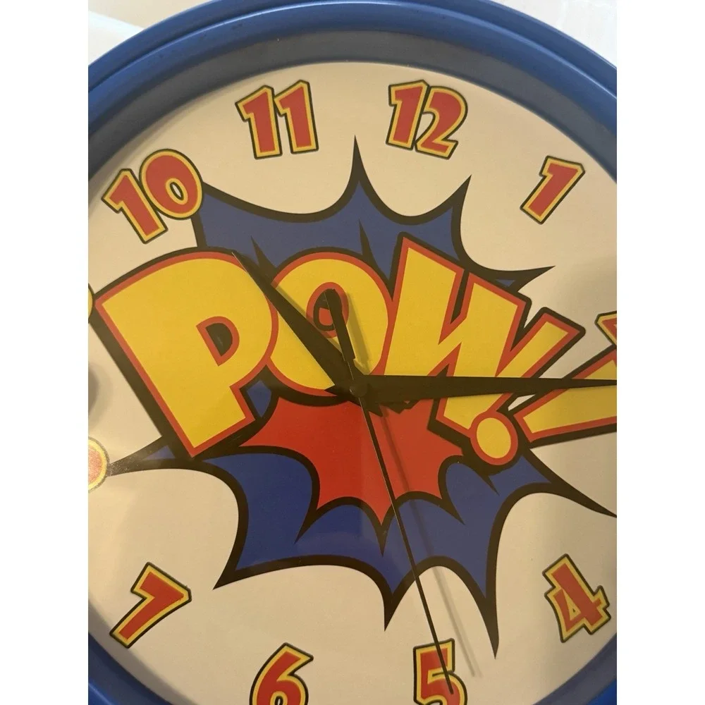 POW Comic Book Pop Art Wall Clock 12